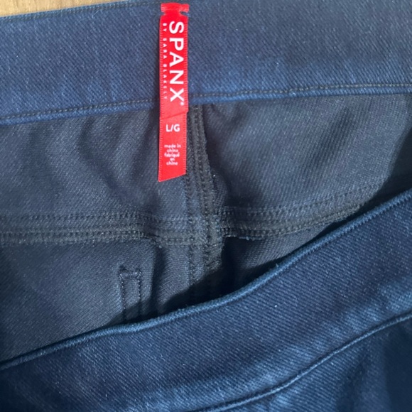 SPANX® Jean‑ish®Ankle Leggings Large - Picture 5 of 6
